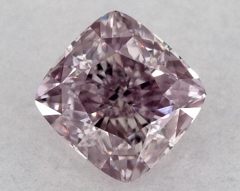  0.40 Carat Purple SI1  cushion modified diamond